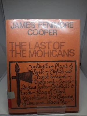 Vintage 'The Last of the Mohicans' Hardcover James Fenimore Cooper 1976 First Ed - Image 1 of 4