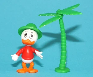 KINDER SURPRISE U-EI STECKIS STECKFIGUREN DONALD DUCK SAFARI NEPHEW WITH PALM... - Picture 1 of 3
