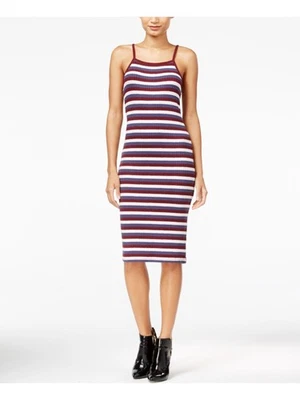 KENSIE Mujer Borgoña Correa de Espagueti Debajo de la Rodilla Ajuste + Vestido Acampanado S Foto 1 de 4