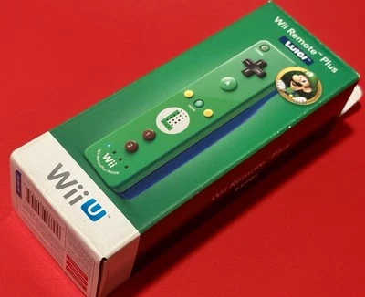 Nintendo Wii U Remote Plus ( LUIGI Edition ) *** NEW | Official Product *** - Image 1 of 4
