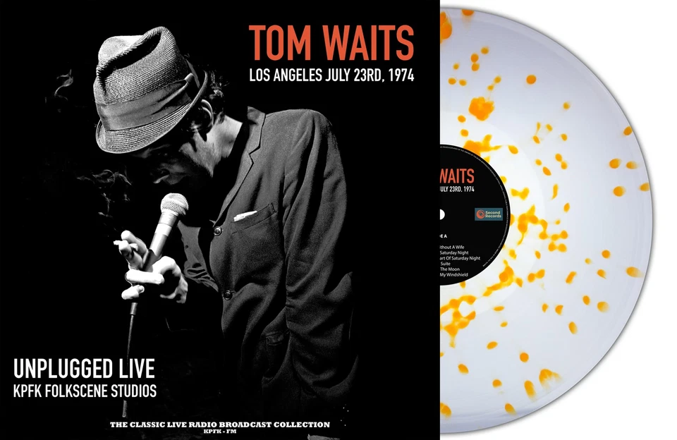 Tom Waits Unplugged Live at Folkscene Studios (Vinyl) (UK IMPORT) - Image 1 of 1