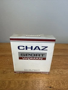 Chaz Sport por Chaz International para mujer 3,4 OZ eau de parfum spray vintage Italia NUEVO - Imagen 1 de 5