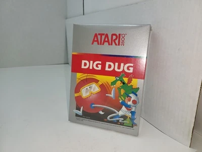 NEW  FACTORY SEALED DIG DUG GAME FOR PAL ATARI 7800 + 2600+ Plus #G46 - Image 1 of 4
