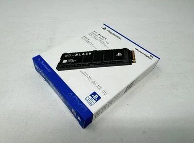 WD BLACK SN850p 1TB Internal SSD PCIe Gen 4 NVMe W Heatsink for PS5 NEW SEALED - Image 1 of 2