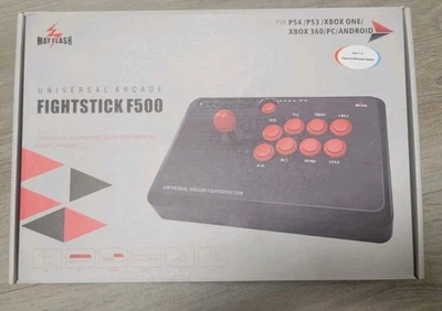 Mayflash universal arcade fightstick F500 rev 1.2 PS3-4 XBOX ONE PC Switch Andro - Image 1 of 4