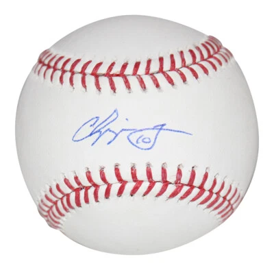 Chipper Jones Autographed/Signed Atlanta Braves Baseball Beckett 40575 - Image 1 of 2