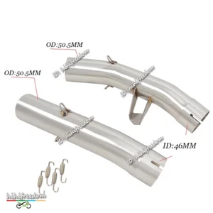 Tubo de escape de escape medio antideslizante para Yamaha FJR1300 2001-2023 - Imagen 1 de 8