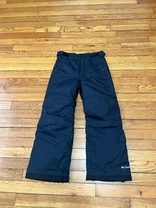 Columbia Black Omni Shield Snow Pants Youth Size 8 Waterproof Snowboard Ski - Picture 1 of 5