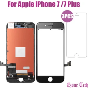 For iPhone 7 7 Plus LCD Touch Screen Digitizer Replacement Tempered Glass - Picture 1 of 27