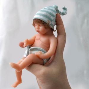 6 Inch Reborn Doll Fidget Silicone Full Body Mini Doll Real Lifelike
