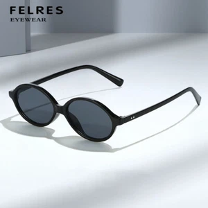 Oval Retro UV Protection Sunglasses Unisex Fashion Traveling Party Glasses New - Picture 1 of 27