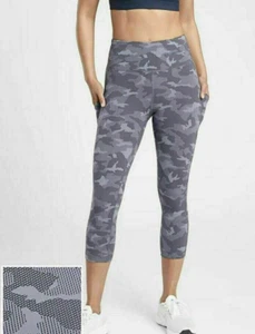 Athleta Leggings Women's Small Lilac Ultimate Stash Pocket Textured Camp Capri - Picture 1 of 7