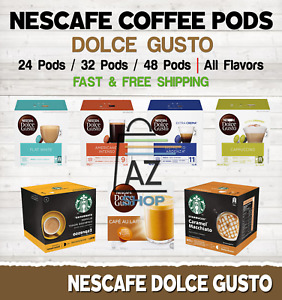 NESCAFÉ Dolce Gusto Coffee Pods, All Count (24 / 32 / 48) Capsules ALL FLAVORS