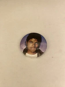 Vintage Michael Jackson Pin Back Button - Picture 1 of 4