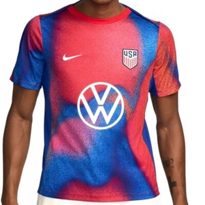 NWT - USMNT Nike 2024 Academy Pro DRI-FIT Pre-Match Short-Sleeve Top - Picture 1 of 3