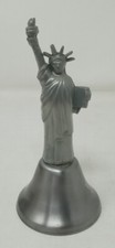 The Statue Of Liberty Bell Cast Heavyweight Jeweler's Metal 5 1/2" W/Certificate