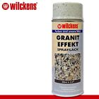Wilckens 400 ml Granit-Effekt Spraylack Effektlack Hellgrau Granit Look