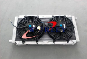 FOR LOTUS ELISE & EXIGE SERIES 1&2 & VAUXHALL VX220 MT ALUMINUM RADIATOR&FANS - Picture 1 of 7