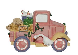 Vintage Department 56 The Carrot Farm Spring Summer Resin Truck Tabletop Décor - Picture 1 of 23
