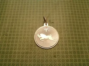 Astrology Horoscope Aries Small Medal - Picture 1 of 2