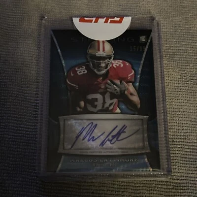 2013 Bowman Sterling Blue Refractor /99 Marcus Lattimore #BSA-ML Rookie Auto RC - Image 1 of 4