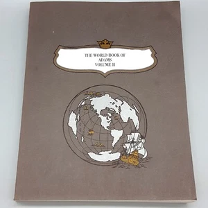 The World Book of Adams Vol. II Genealogy Ancestry by Halbert's Family Heritage - Bild 1 von 9