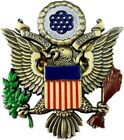 Seal of The President of The United States Presidential Eagle Badge Pin-chho981