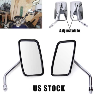 Espejos retrovisores laterales para motocicleta Honda Shadow VLX 600 VT600C VTX1300C NUEVOS Foto 1 de 4