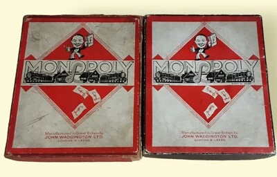 2 Vintage Monopoly Games In Original Boxes  - Image 1 of 4