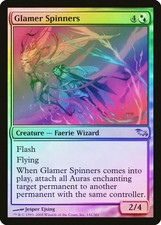 Glamer Spinners FOIL Shadowmoor PLD White Blue Uncommon MAGIC CARD ABUGames