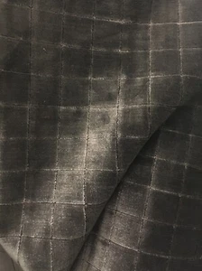 Pollack Associates Embellushed Plush Grey W140cms 6 metres @£100 per metre - Picture 1 of 3