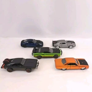 Lot Of 5 Fast And Furious Mixed Designs Different Colors - Picture 1 of 14