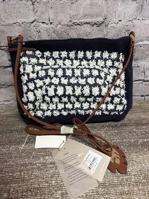 Tommy Bahama Women’s Handbag Crossbody New Navy Blue/White KOKI  - Image 1 of 4