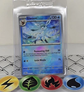 Pokemon TCG Glaceon Pokeball 25/131 Evoluzioni Prismatiche 2025 NM - Foto 1 di 3