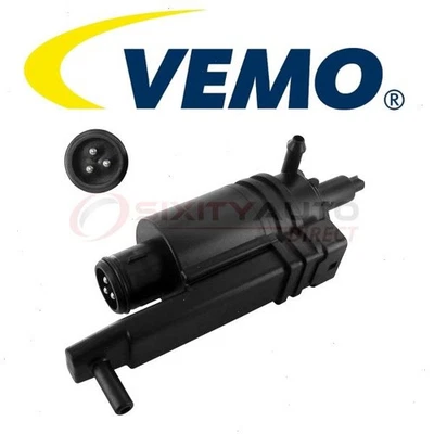 VEMO Windshield Washer Pump for 1992-1994 Audi 100 Quattro - Wiper Fluid uj - Imagem 1 de 4