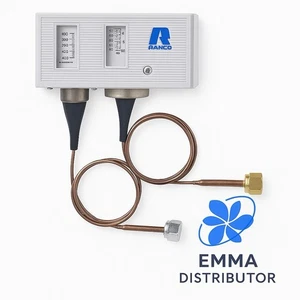 RANCO O12-4834 DUAL PRESSURE CONTROL, AUTOMATIC OR MANUAL RESET  - Picture 1 of 12