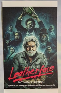 DINNER WITH LEATHERFACE Promotional Mini-poster / Gunnar Hansen Documentary  - Picture 1 of 1