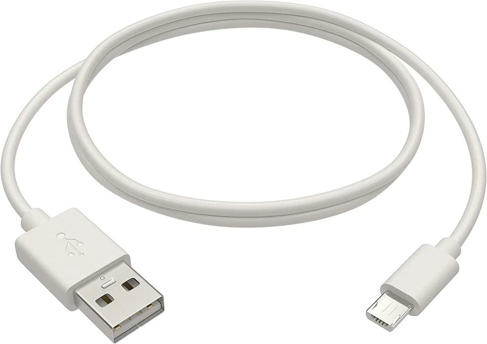 Kit 1M Micro USB Cable White - 8600USBDATWHKTRF - Image 1 of 3