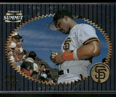 1996 Summit #107 Barry Bonds Silver Foilboard - Image 1 of 2