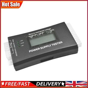 20/24 Pin Tester zasilania Wyświetlacz LCD PC Pomiar mocy do ATX BTX ITX TFX - Zdjęcie 1 z 12