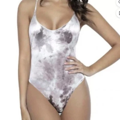 Pilyq PQ Swim Virgo Aphrodite One Piece Swimsuit Velour Small NWT - Image 1 of 4