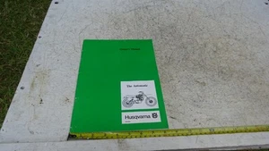 Original 1976 Husqvarna The Automatic Owners motorcycle manual Competition Model - Picture 1 of 22