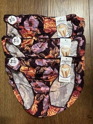 ¡HERMOSO! JOCKEY (3) Panty Line Promise Tanga Bikini Panty Talla 6 Envío GRATIS Foto 1 de 4