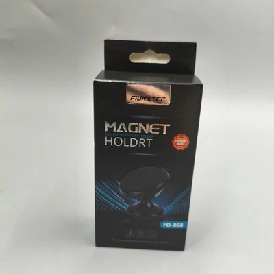 Soporte magnético universal de 360° para teléfono celular soporte para tablero de instrumentos negro Foto 1 de 4