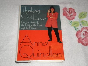 Thinking Out Loud  by Anna Quindlen    *Signed* - Picture 1 of 2