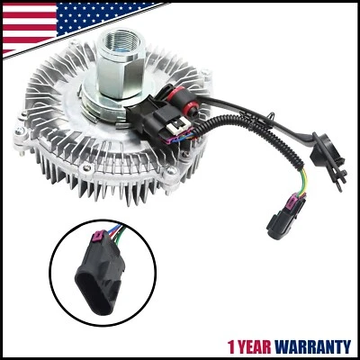 Fan Clutch Assembly For Chevy Silverado 2500HD 3500HD 6.6L V8 2011-2014 84166745 - Image 1 of 4