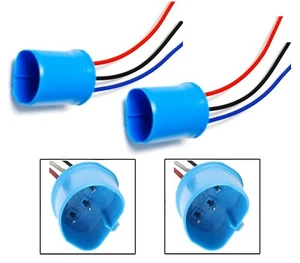 Wire Pigtail Male 9004 HB1 Two Harness Head Light Replace Plug Connector Lamp - Picture 1 of 4