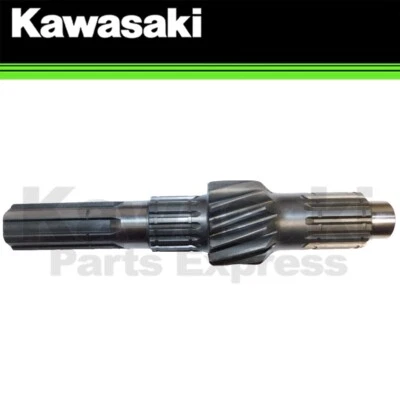 NUEVO 2004-2023 GENUINO KAWASAKI 14T EJE DE SALIDA 14 DIENTES MULA 3010 4010 TRANSMISIÓN Foto 1 de 3