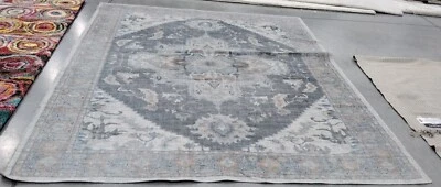 Alfombra de manchas traseras CARBÓN/MARFIL 8' X 10', precio reducido 1172754734 SEP537H-8 Foto 1 de 4