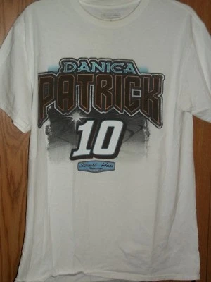 DANICA PATRICK STEWART HAAS T SHIRT ADULT MEDIUM - Image 1 of 2